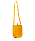 Soft Leather Tote in Amber Gold -Silver Handle