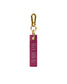leather keychain- Gold