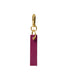 leather keychain- Gold