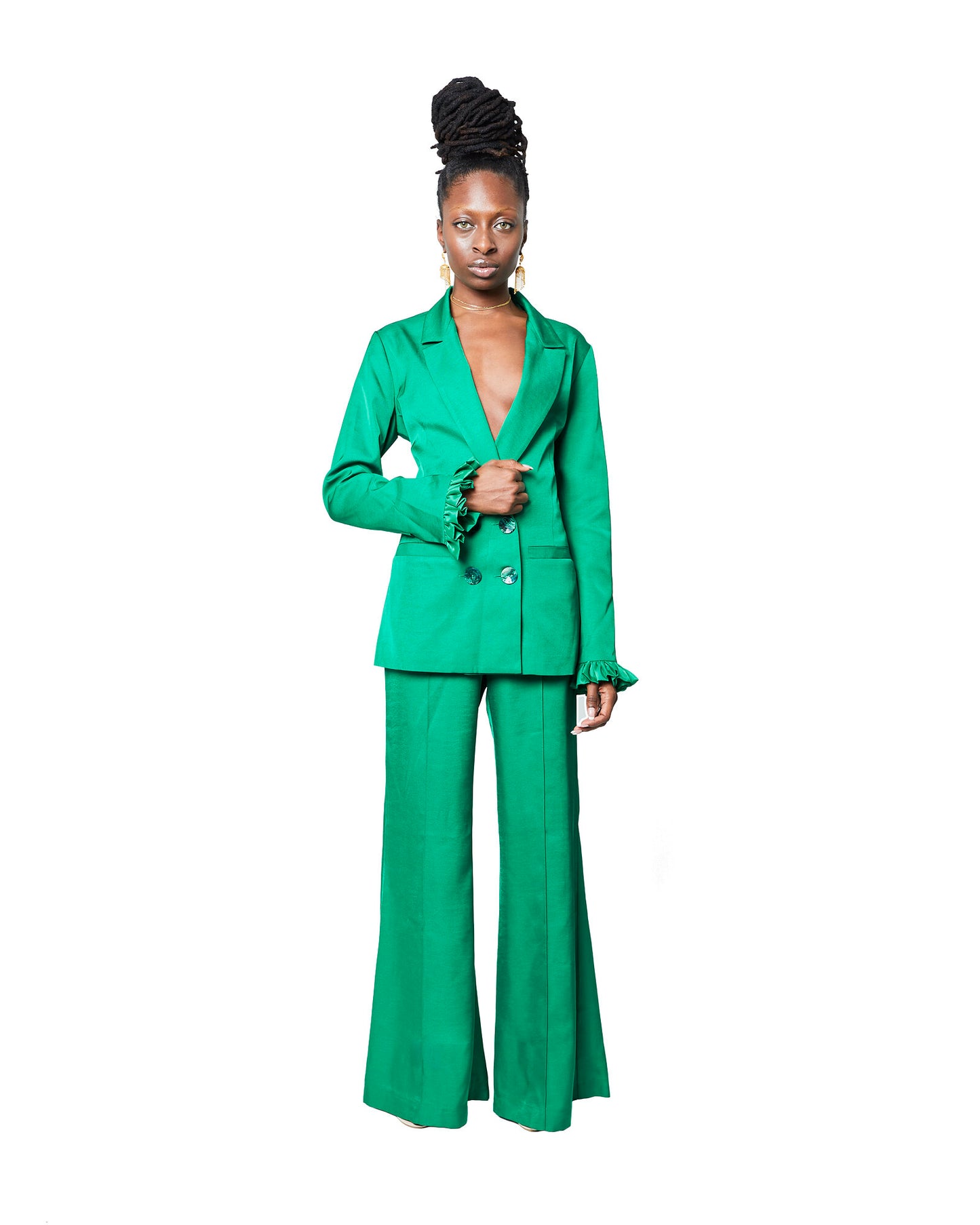 Emerald Green Suit for Womens New York [Discount Ending Soon] –