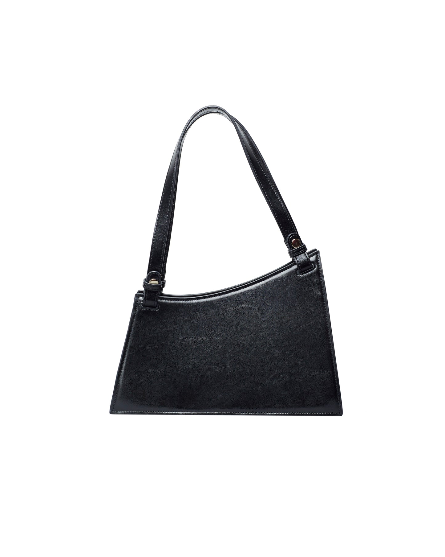 Claudanne Brilliant  Black Leather Bag